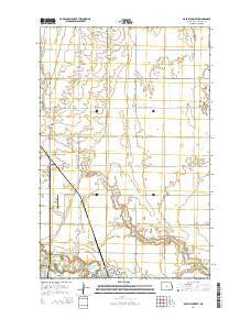 Mayville North North Dakota Current topographic map, 1:24000 scale, 7.5 X 7.5 Minute, Year 2014