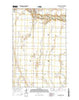 Mayville South North Dakota Current topographic map, 1:24000 scale, 7.5 X 7.5 Minute, Year 2014