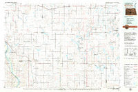 McClusky North Dakota Historical topographic map, 1:100000 scale, 30 X 60 Minute, Year 1979