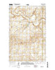 McGregor North Dakota Current topographic map, 1:24000 scale, 7.5 X 7.5 Minute, Year 2014