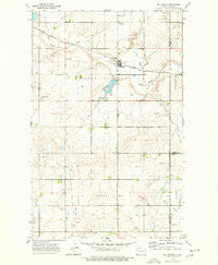 McGregor North Dakota Historical topographic map, 1:24000 scale, 7.5 X 7.5 Minute, Year 1974