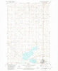 McKenna Lake North North Dakota Historical topographic map, 1:24000 scale, 7.5 X 7.5 Minute, Year 1980