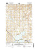 McKenna Lake North North Dakota Current topographic map, 1:24000 scale, 7.5 X 7.5 Minute, Year 2014