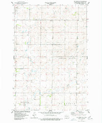 McKenzie NW North Dakota Historical topographic map, 1:24000 scale, 7.5 X 7.5 Minute, Year 1975