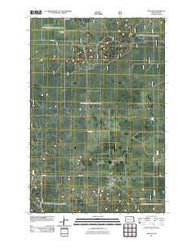 McLeod North Dakota Historical topographic map, 1:24000 scale, 7.5 X 7.5 Minute, Year 2011