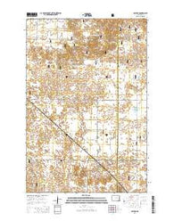 McLeod North Dakota Current topographic map, 1:24000 scale, 7.5 X 7.5 Minute, Year 2014