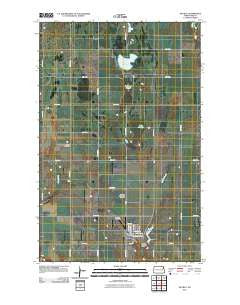 McVille North Dakota Historical topographic map, 1:24000 scale, 7.5 X 7.5 Minute, Year 2011