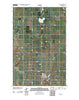 McVille North Dakota Historical topographic map, 1:24000 scale, 7.5 X 7.5 Minute, Year 2011