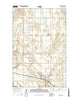 McVille North Dakota Current topographic map, 1:24000 scale, 7.5 X 7.5 Minute, Year 2014