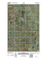 McVille SE North Dakota Historical topographic map, 1:24000 scale, 7.5 X 7.5 Minute, Year 2011