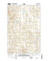 McVille SE North Dakota Current topographic map, 1:24000 scale, 7.5 X 7.5 Minute, Year 2014