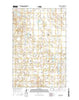McVille SE North Dakota Current topographic map, 1:24000 scale, 7.5 X 7.5 Minute, Year 2014