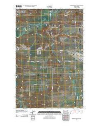 Medicine Butte NE North Dakota Historical topographic map, 1:24000 scale, 7.5 X 7.5 Minute, Year 2011