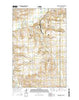 Medicine Butte NE North Dakota Current topographic map, 1:24000 scale, 7.5 X 7.5 Minute, Year 2014