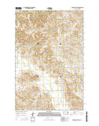 Medicine Butte SW North Dakota Current topographic map, 1:24000 scale, 7.5 X 7.5 Minute, Year 2014