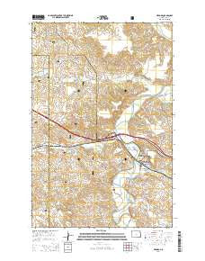 Medora North Dakota Current topographic map, 1:24000 scale, 7.5 X 7.5 Minute, Year 2014
