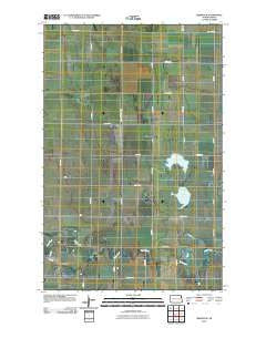 Mekinock North Dakota Historical topographic map, 1:24000 scale, 7.5 X 7.5 Minute, Year 2011