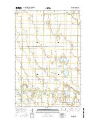 Mekinock North Dakota Current topographic map, 1:24000 scale, 7.5 X 7.5 Minute, Year 2014