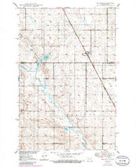 Melville North Dakota Historical topographic map, 1:24000 scale, 7.5 X 7.5 Minute, Year 1950
