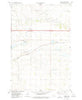 Menoken North Dakota Historical topographic map, 1:24000 scale, 7.5 X 7.5 Minute, Year 1975