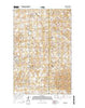 Mercer North Dakota Current topographic map, 1:24000 scale, 7.5 X 7.5 Minute, Year 2014