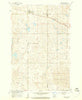 Mercer North Dakota Historical topographic map, 1:24000 scale, 7.5 X 7.5 Minute, Year 1959