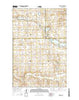Mercer SW North Dakota Current topographic map, 1:24000 scale, 7.5 X 7.5 Minute, Year 2014