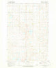 Merricourt NW North Dakota Historical topographic map, 1:24000 scale, 7.5 X 7.5 Minute, Year 1971