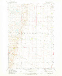 Merricourt SE North Dakota Historical topographic map, 1:24000 scale, 7.5 X 7.5 Minute, Year 1971