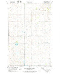 Mertz Slough North Dakota Historical topographic map, 1:24000 scale, 7.5 X 7.5 Minute, Year 1978