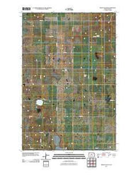 Mertz Slough North Dakota Historical topographic map, 1:24000 scale, 7.5 X 7.5 Minute, Year 2011