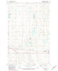 Michigan West North Dakota Historical topographic map, 1:24000 scale, 7.5 X 7.5 Minute, Year 1971