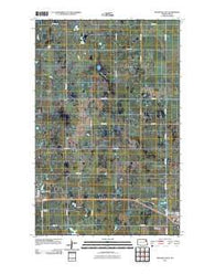 Michigan East North Dakota Historical topographic map, 1:24000 scale, 7.5 X 7.5 Minute, Year 2011