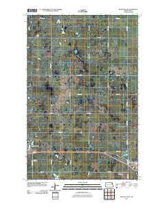 Michigan East North Dakota Historical topographic map, 1:24000 scale, 7.5 X 7.5 Minute, Year 2011
