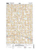 Michigan East North Dakota Current topographic map, 1:24000 scale, 7.5 X 7.5 Minute, Year 2014