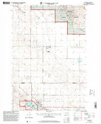 Milnor North Dakota Historical topographic map, 1:24000 scale, 7.5 X 7.5 Minute, Year 1998