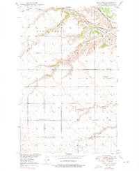Minot NW North Dakota Historical topographic map, 1:24000 scale, 7.5 X 7.5 Minute, Year 1948