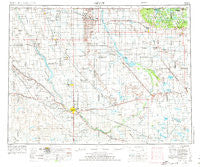 Minot North Dakota Historical topographic map, 1:250000 scale, 1 X 2 Degree, Year 1954