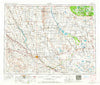 Minot North Dakota Historical topographic map, 1:250000 scale, 1 X 2 Degree, Year 1954