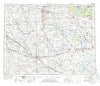 Minot North Dakota Historical topographic map, 1:250000 scale, 1 X 2 Degree, Year 1954
