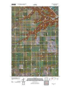 Minot NW North Dakota Historical topographic map, 1:24000 scale, 7.5 X 7.5 Minute, Year 2011