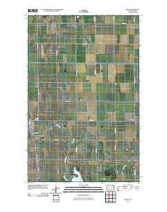 Minto North Dakota Historical topographic map, 1:24000 scale, 7.5 X 7.5 Minute, Year 2011