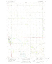 Minto North Dakota Historical topographic map, 1:24000 scale, 7.5 X 7.5 Minute, Year 1973