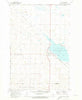 Moffit North Dakota Historical topographic map, 1:24000 scale, 7.5 X 7.5 Minute, Year 1971