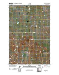 Moffit NW North Dakota Historical topographic map, 1:24000 scale, 7.5 X 7.5 Minute, Year 2011