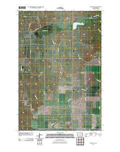 Moffit SE North Dakota Historical topographic map, 1:24000 scale, 7.5 X 7.5 Minute, Year 2011