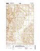 Moffit SW North Dakota Current topographic map, 1:24000 scale, 7.5 X 7.5 Minute, Year 2014
