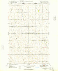 Mohall NE North Dakota Historical topographic map, 1:24000 scale, 7.5 X 7.5 Minute, Year 1949