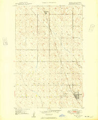 Mohall North Dakota Historical topographic map, 1:24000 scale, 7.5 X 7.5 Minute, Year 1948