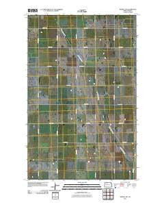 Mohall SW North Dakota Historical topographic map, 1:24000 scale, 7.5 X 7.5 Minute, Year 2011